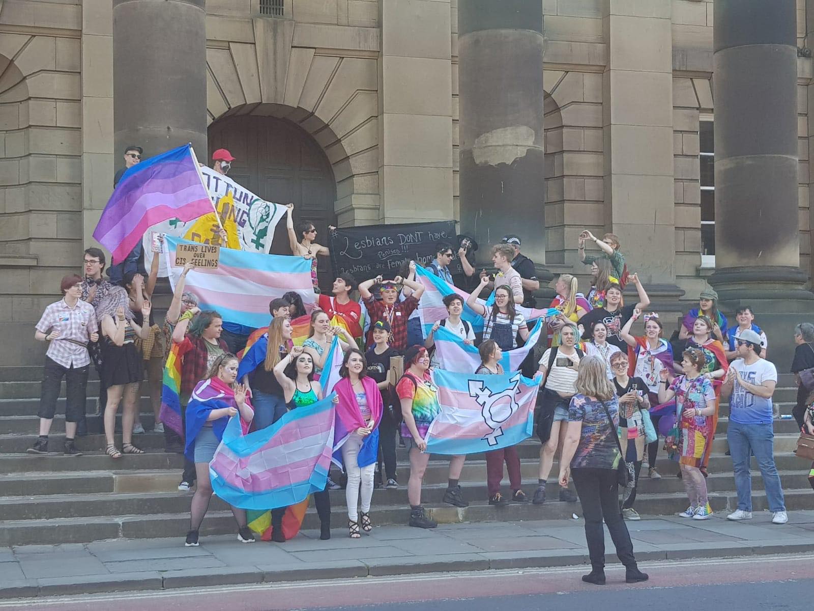 Counter Protest - Lancaster Pride